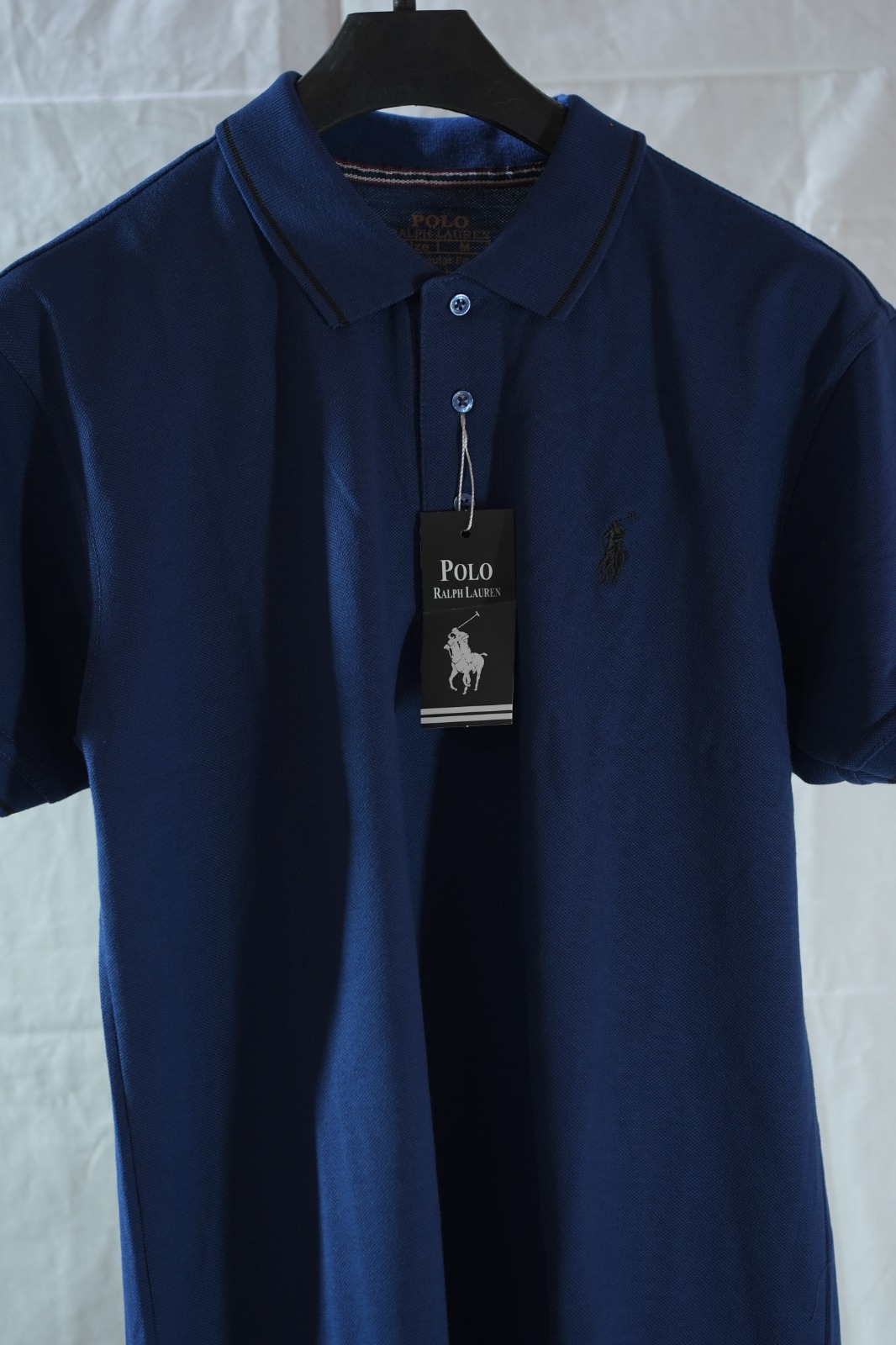 Polo Ralph Lauren Men’s Blue Cotton Polo T-Shirt – Classic Fit Casual Wear - Image 2